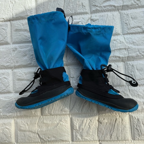 Mymayu blue kids size 5 6 rainboots - Picture 3 of 7